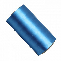 Фольга для окраски голубая, с деленьями, рулон 10см х 50м х 0,02мм.