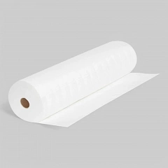 Простыни СМС 15 70*200 100шт в рулоне белые								