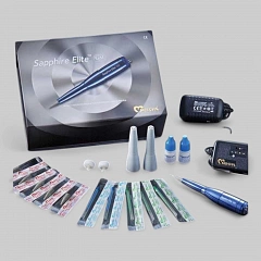 Аппарат для перманентного макияжа &quot;SAPPHIRE ELITE&quot; - 11880 оборотов в минуту,4 скорости (в комплект входит пробная краска и 5 игл с наконечниками)