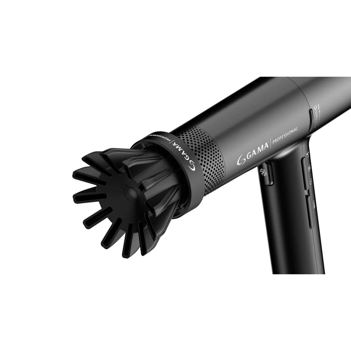 Электрофен для волос Ga.ma - IQ3 Perfetto с турбо кнопкой, 120 000 оборотов, черный (арт. PH6080.BK)