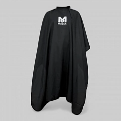 Пеньюар для стрижки &quot;MOSER PROFILINE&quot;, размер 150Х135см, черный.