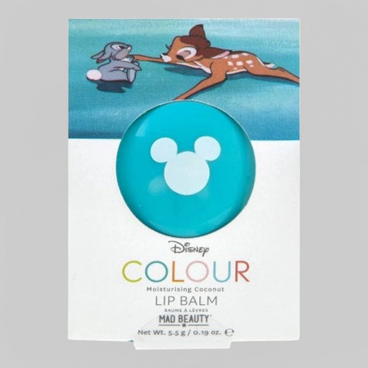 Бальзам для губ Disney - Bambi с увлажняющим кокосом 5,5  г. (арт. DC-FG5702-12)