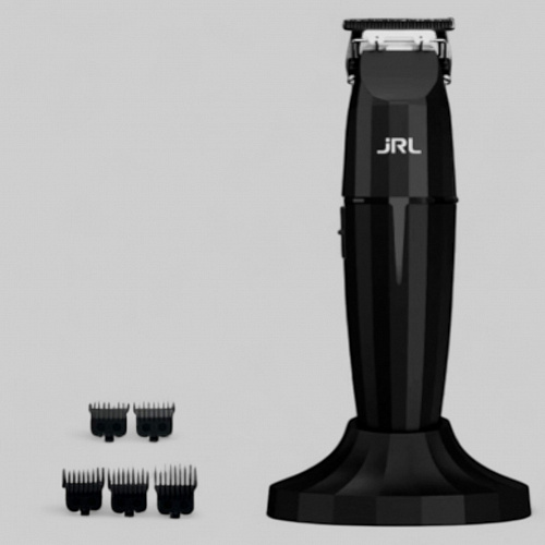 ONYX PROFESSIONAL CORDLESS HAIR TRIMMER BLACK-МАШИНКА ДЛЯ СТРИЖКИ ВОЛОС &quot;JRL ONYX CORDLESS BLACK&quot;  /ОКАНТОВОЧНАЯ, ЦВЕТ - ЧЕРНЫЙ/ роторный мотор, 8200 об/мин), T-образный ножевой блок &quot;ONYX EZ-GAP M&quot; 40мм, 5 насадок: 1,5 мм-10мм, 3.5ч работ