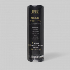 JRL Neck Strips Black – одноразовый защитный воротник для стрижки, чёрный