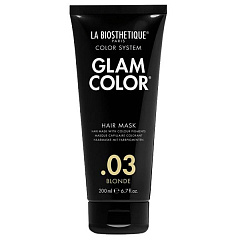 Тонирующая маска Glam Color Hair Mask .03 -  уменьшает выраженность нежелательных оттенков на волосах, усиливает оттенок волос цвета блонд с гарантированной нейтрализацией цвета, придавая волосам яркое сияние, цвет &quot;Блонд&quot;, 200мл.