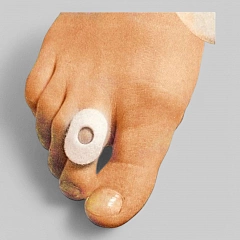 Гелевый протектор для боковых поверхностей ног, большой, 2шт