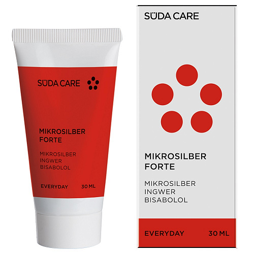 Mikrosilber Forte - Крем увлажняющий с антибактериальным и противогрибковым действием, 30 мл.