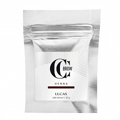 Хна для бровей &quot;CC Brow&quot; в саше цвет темно-коричневый, 10гр.