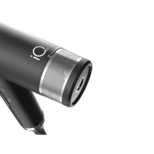 Электрофен для волос Ga.ma - IQ3 Perfetto с турбо кнопкой, 120 000 оборотов, черный (арт. PH6080.BK)