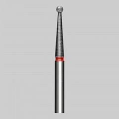 №03 Фреза алмазная шаровидная, красная, диаметр 1,8 мм (мелкая зернистость) Lovely 00869