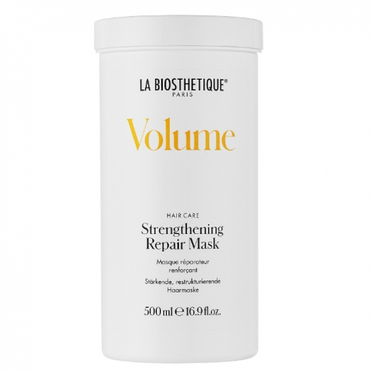 La Biosthetique  Volume Streng Restore Mask - маска для увеличения объема, 500 мл.
