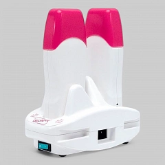 Нагреватель воска DEPILEVE: два пистолетных нагревателя с базой для  кассет 100 гр с роликовой головкой,(VLDER3B22)