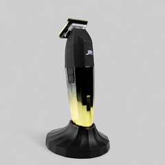 FF 2020T PROFESSIONAL CORDLESS HAIR TRIMMER GOLD-МАШИНКА ДЛЯ СТРИЖКИ ВОЛОС &quot;JRL FRESHFADE 2020T GOLD&quot;, ЦВЕТ-ЧЕРНЫЙ С ЗОЛОТОМ - окантовочная, роторный мотор, T-образный, нож 40мм, 7200 об/мин, 2ч работ