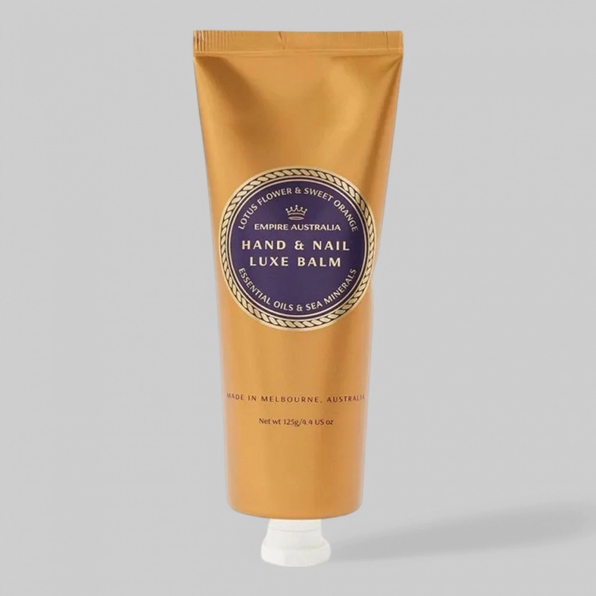 Бальзам для рук EMPIRE AUSTRALIA с маслами цветка лотоса и сладкого апельсина, коллекция &quot;SAPPHIRE COAST&quot;, 125 мл