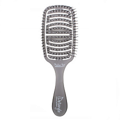 МАССАЖНАЯ ЩЕТКА ESSENTIAL CARE FLEX FINE MEDIUM HAIR BRISTLES ICE GREY ДЛЯ НОРМАЛЬНЫХ ВОЛОС (серая)
