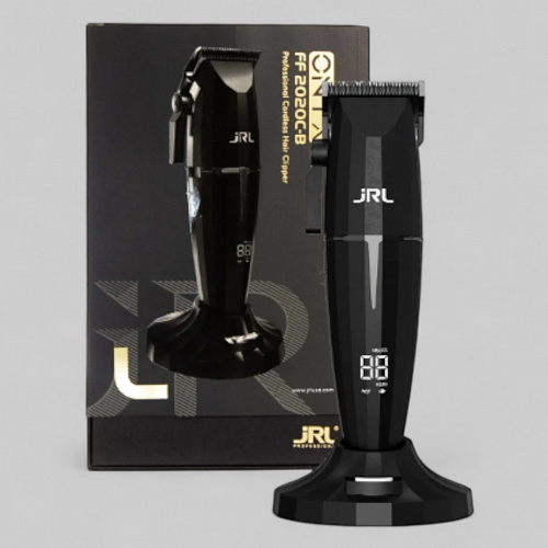JRL Onyx Cordless – машинка для стрижки с роторным мотором, чёрный