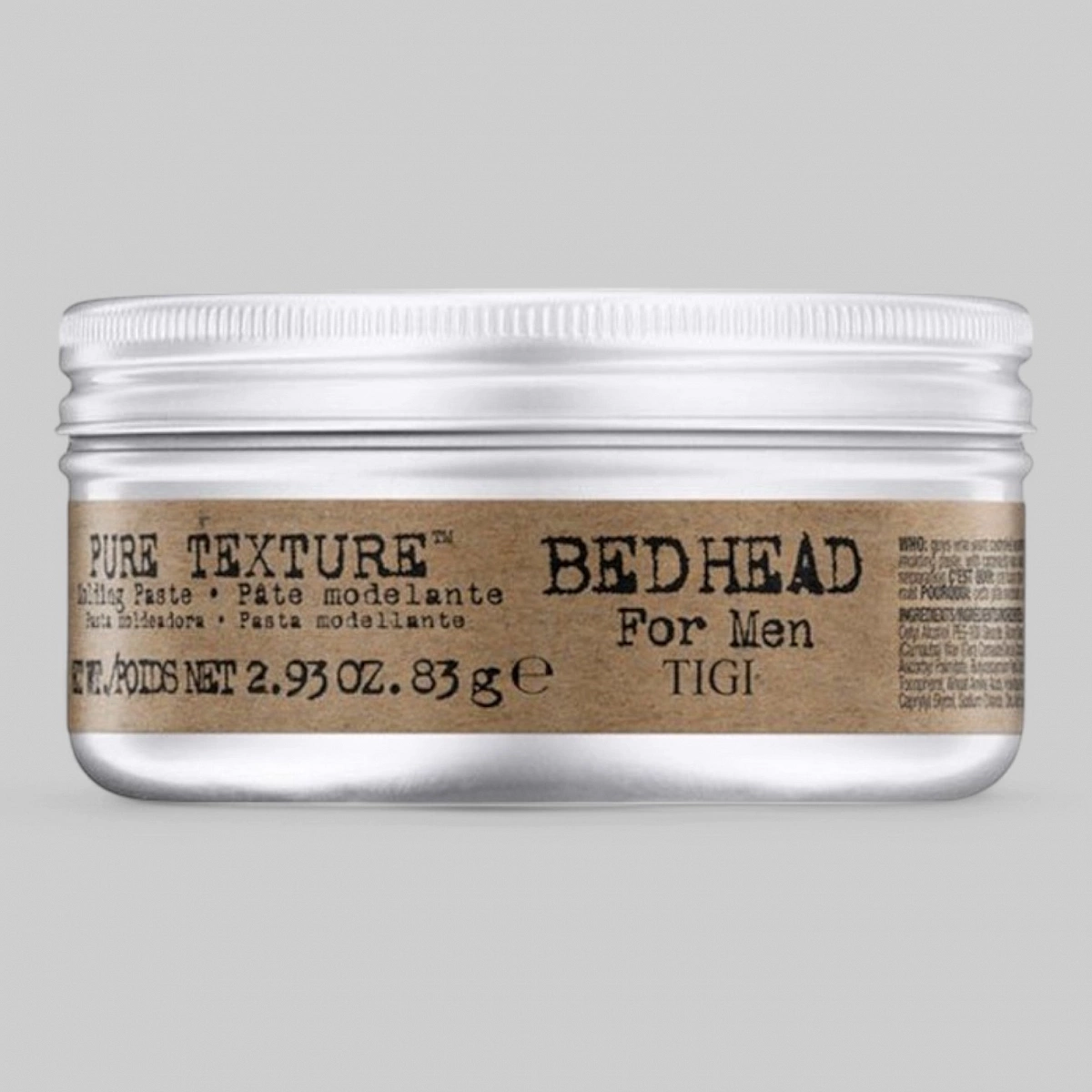 BH Моделирующая паста для волос TIGI Bed Head for Men Pure Texture Molding Paste 83 g