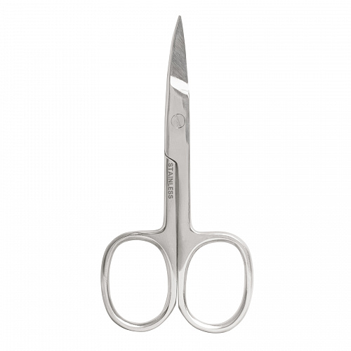 NAIL SCISSORS, STAINLESS,BENT - Ножницы для кутикулы
