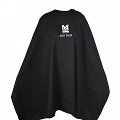 Moser Pinstripe cape black - Парикмахерская накидка Moser For Men