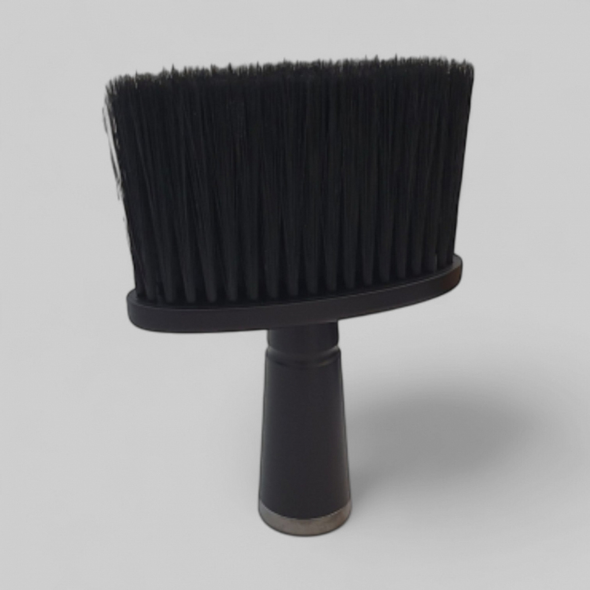 JRL NECK DUSTER  BLACK-ЩЕТКА -СМЕТКА ДЛЯ УДАЛЕНИЯ ВОЛОС, ЦВЕТ ЧЕРНЫЙ-Щетка сметка &quot;JRL&quot; из щетины с искусственным ворсом и ручкой из прочного безопасного пластика, цвет черный, размер 10х13см