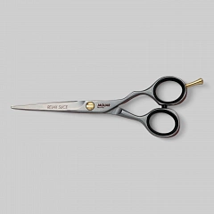 Ножницы рабочие &quot;Pre Style Relax Slice&quot;- эргономичной формы со смещёнными ручками, оба лезвия с внешней полировкой, размер 5,5.