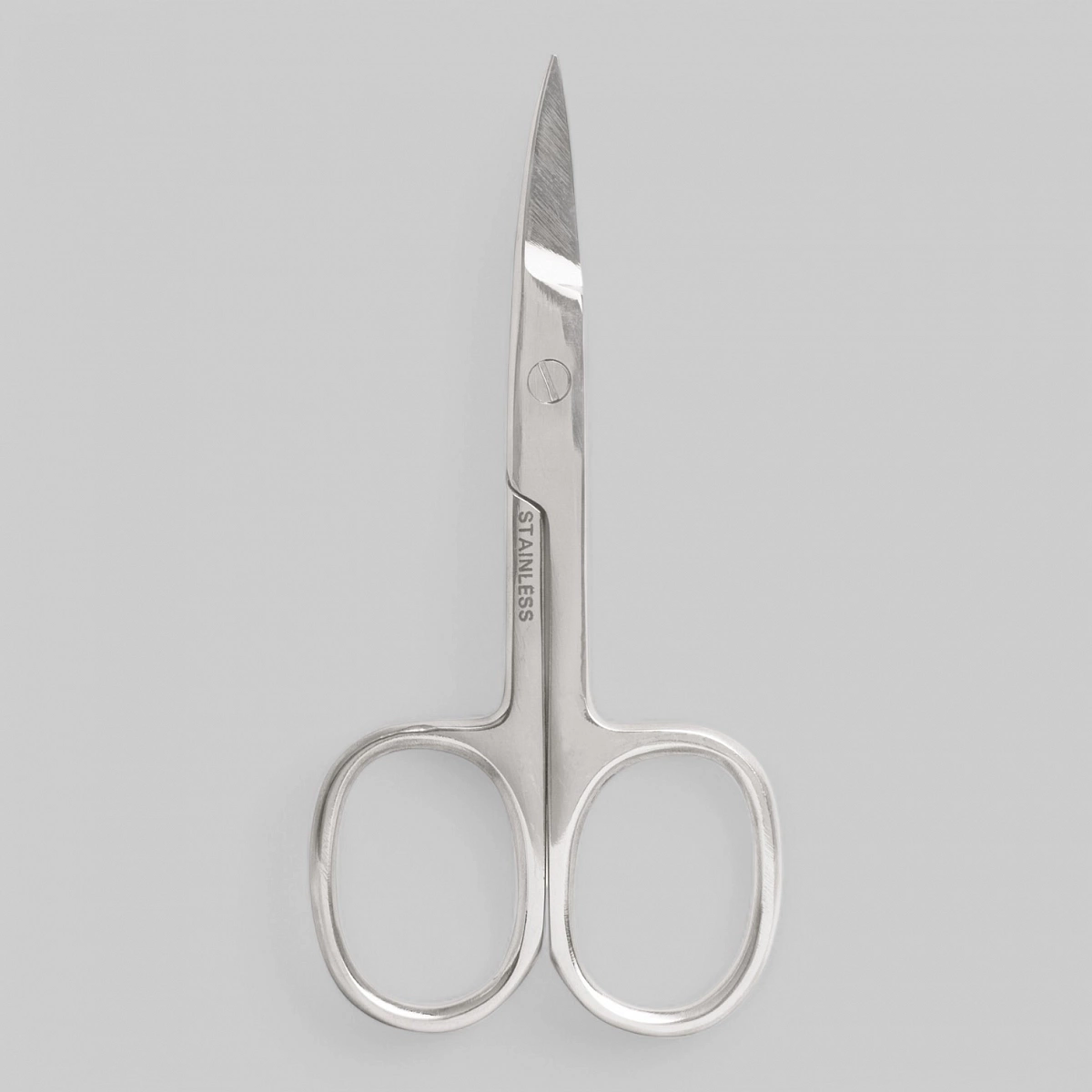 NAIL SCISSORS, STAINLESS,BENT - Ножницы для кутикулы