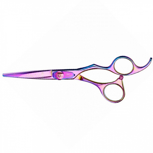 Ножницы парикмахерские розовые SILKCUT 575 RAINBOW IN SHEAR BOX 