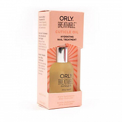 ORLY &quot;Breathable Cuticle Oil&quot;- масло-кондиционер для ухода за кутикулой, содержит масла арганы, жожоба, бергамота,семян кардамона и витамин Е, 18мл.