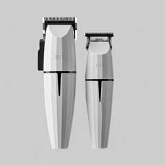 GHOST KIT 1 (2020C-B, 2020T-B), WHITE-НАБОР ДЛЯ СТРИЖКИ ВОЛОС (В СОСТАВЕ МАШИНКА ДЛЯ СТРИЖКИ ВОЛОС И ТРИММЕР), ЦВЕТ- БЕЛЫЙ/Набор &quot;JRL GHOST KIT 1&quot;, в наборе рабочая машинка &quot;JRL ONYX CORDLESS WHITE&quot; (2020C-B) и  2020T-B