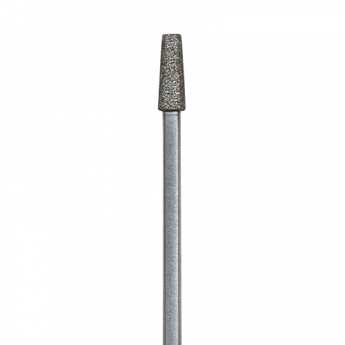 Алмазная конусная фреза со средней крошкой 125грит,  диаметр 3,3мм. (тупая)