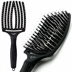 МАССАЖНАЯ ЩЁТКА FINGERBRUSH COMBO LARGE С НЕЙЛОНОМ И НАТУРАЛЬНОЙ ЩЕТИНОЙ