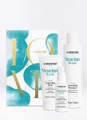 La Biosthetique X-Mas 25 Structure Repair- подарочный набор Structure Repair, 250 мл, 125 мл, 50 мл.