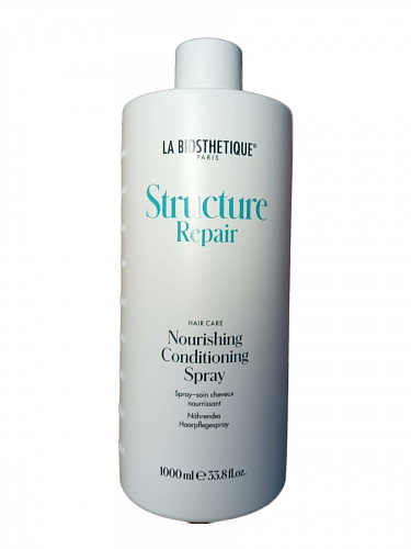 La Biosthetique Structure Repair Nourishing Spray- спрей- кондиционер для сухих и сильно поврежденных волос, 1000 мл.