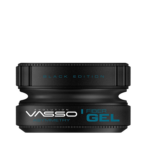 Гель для укладки волос  &quot;VASSO BLACK EDITION FIBER GEL (ASYMMETRY)&quot;, 150мл.