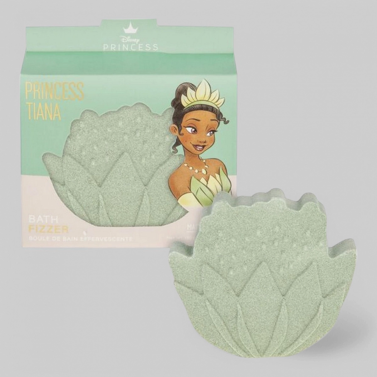 Бомбочка для ванны Disney - Tiana в форме лотоса с экстрактом полевых цветов 130 г. (арт. DPRP-FG8286-8)