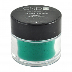 &quot;ADDITIVES PIGMENT MEDIUM GREEN&quot; - Порошковый пигмент для нейл-арта &quot;Средне-зелёный&quot;, 3,5гр.
