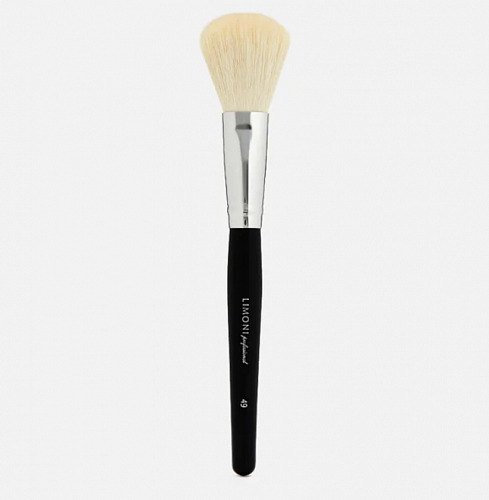 LIMONI Professional №49 Кисть для румян, хайлайтера (коза)