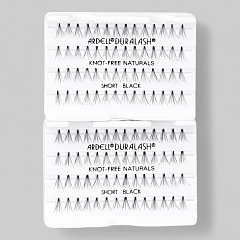 Ресницы пучковые &quot;DURALASH NATURALS&quot; без узелков, черные (короткие) упаковка из 6 пачек.