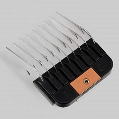 Насадка металлическая &quot;WAHL №4&quot; к машинкам &quot;Moser Max50&quot;, &quot;Moser Max45&quot;, &quot;KM&quot; и сетевые сетевые машинки &quot;Wahl&quot; -13мм, с цветовым индикатором.