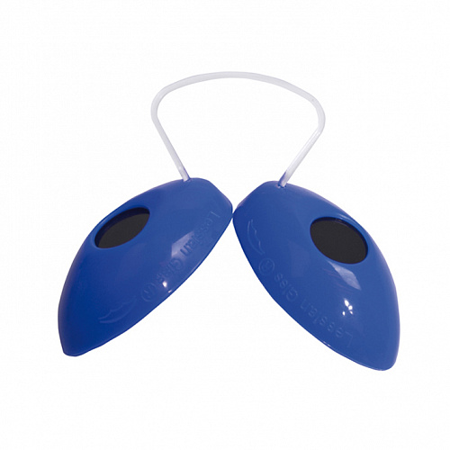 УФ-защита для глаз с центральной линзой, которая позволяет видеть