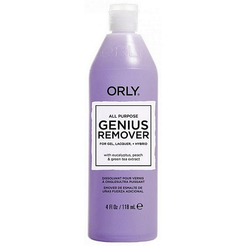 ORLY &quot;Gentle Polish Remover&quot;- жидкость для снятия лака c натуральных и искусственных ногтей, 118мл.