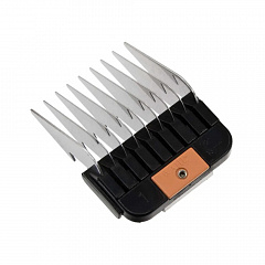 Насадка металлическая &quot;WAHL №4&quot; к машинкам &quot;Moser Max50&quot;, &quot;Moser Max45&quot;, &quot;KM&quot; и сетевые сетевые машинки &quot;Wahl&quot; -13мм, с цветовым индикатором.