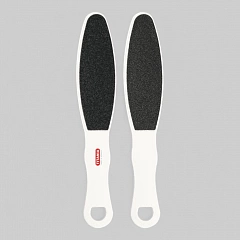 DOUBLE FOOT FILE - Двухсторонняя овальная терка для ног с ручкой