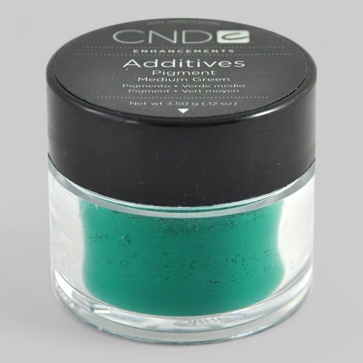 &quot;ADDITIVES PIGMENT MEDIUM GREEN&quot; - Порошковый пигмент для нейл-арта &quot;Средне-зелёный&quot;, 3,5гр.