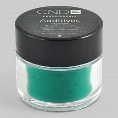 &quot;ADDITIVES PIGMENT MEDIUM GREEN&quot; - Порошковый пигмент для нейл-арта &quot;Средне-зелёный&quot;, 3,5гр.