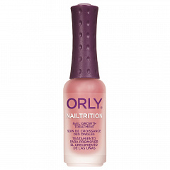 ORLY &quot;Nailtrition&quot;- лечебная основа под лак для укрепления слабых ногтей  ускорения их роста, на основе протеина, кератина, и экстракта бамбука, 9мл.