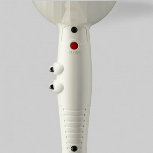 FORTE PRO LITE HAIR DRYER, WHITE-ФЕН ДЛЯ ВОЛОС, ЦВЕТ БЕЛЫЙ-Фен &quot;JRL FORTE PRO LITE&quot; - 2400W, с улучшенным DC мотором, с логотипом LAMBORGHINI, с функцией ионизации, LED индикатор, 2 режима температуры и скорости, цвет белый