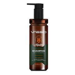 Шампунь для бороды &quot;VASSO BEARD AND MUSTACHE SHAMPOO&quot;, 260мл.