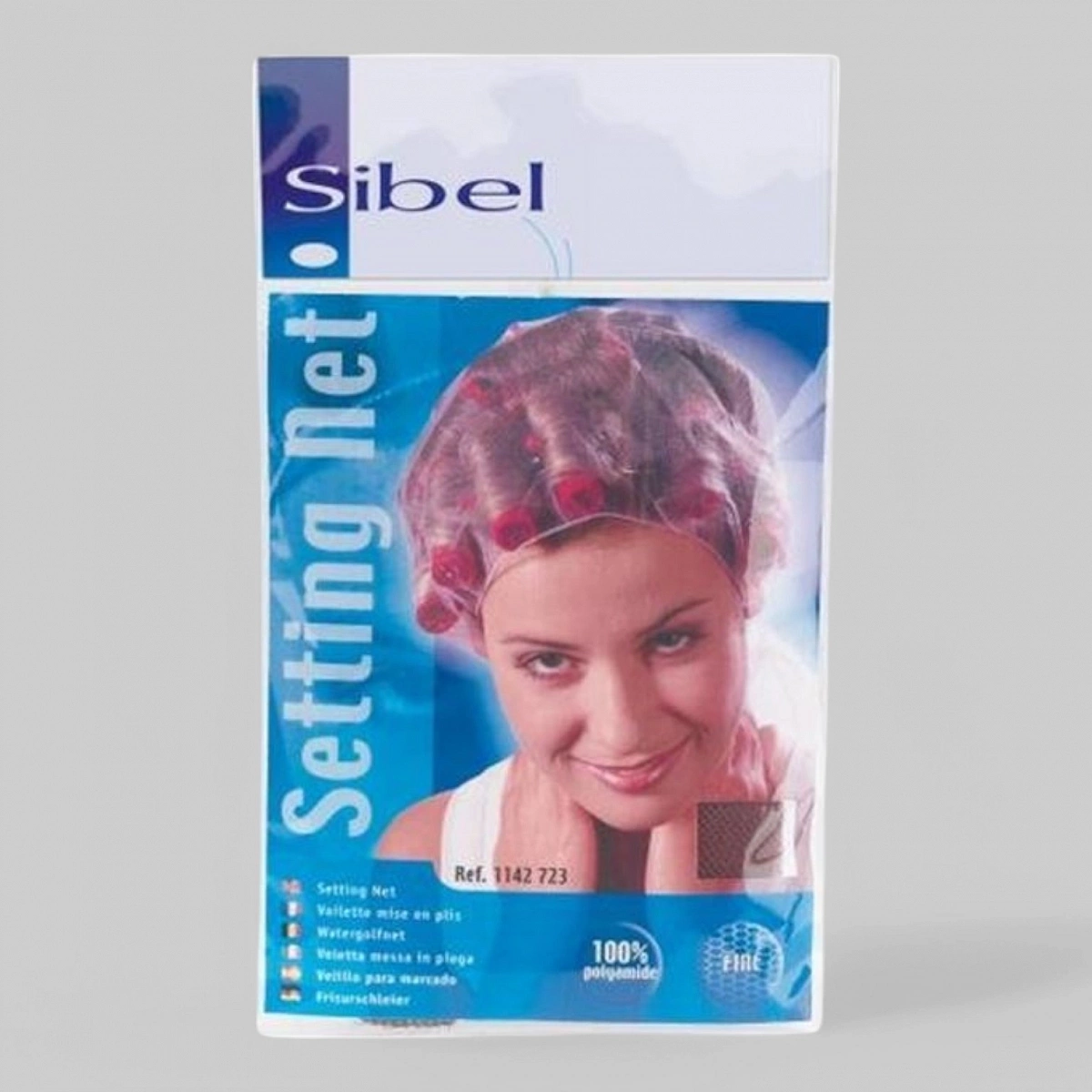 Сеточка для волос &quot;TULLE&quot; треугольная, коричневая.