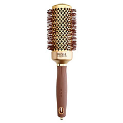 ТЕРМОБРАШИНГ  EXPERT BLOWOUT SHINE WAVY BRISTLES GOLD & BROWN 45